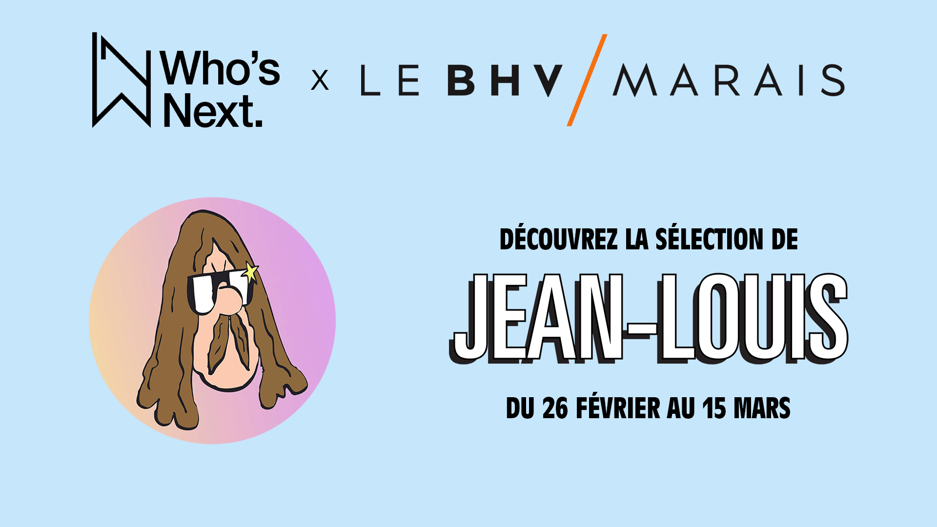 Jean-Louis x Le BHV Marais