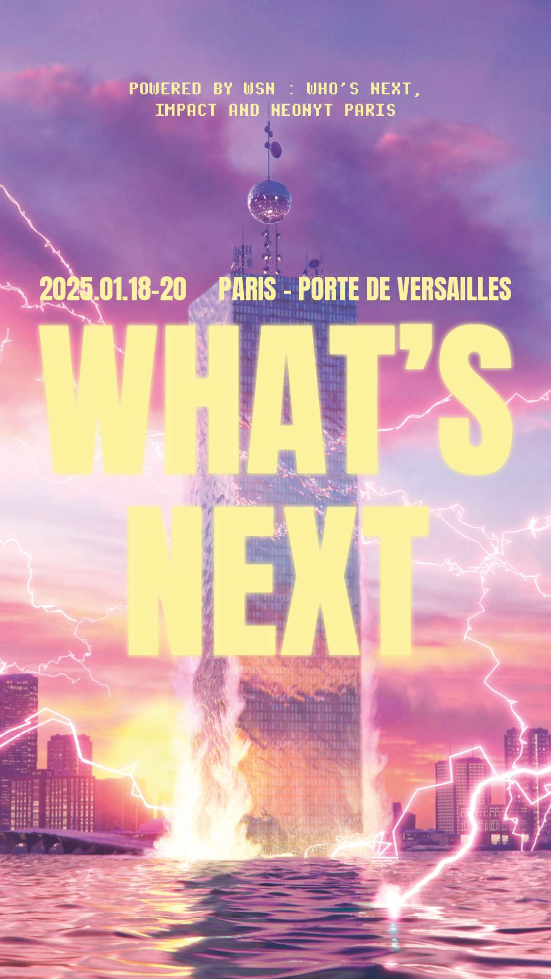 RDV Who's Next du 18 au 20 janvier 2025 à Porte de Versalles